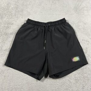 Slunks Shorts Mens XS Lined 5" Athletic Swimming Volleyball Beach Black